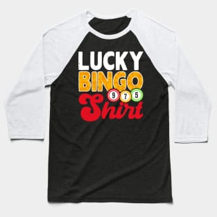 Lucky Bingo Shirt T shirt For Women Baseball T-Shirt